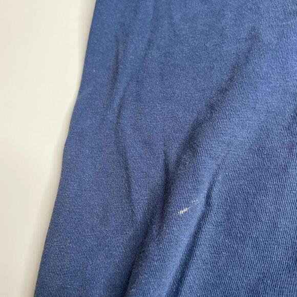 Vintage 1999 Big Dogs T-Shirt Blue Large Made in Mexico Dog Mom Graphic Tee USA - Picture 7 of 7